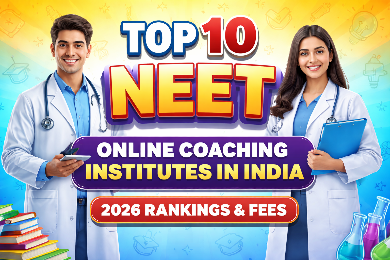 Top 10 NEET Online Coaching Institutes in India: 2026 Rankings & Fees